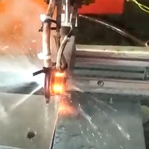在葉片泵的組合零件中，高頻感應加熱機是怎樣對葉片進行熱處理的？